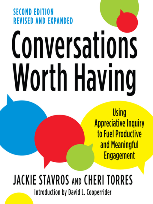 Title details for Conversations Worth Having by Jackie Stavros - Wait list